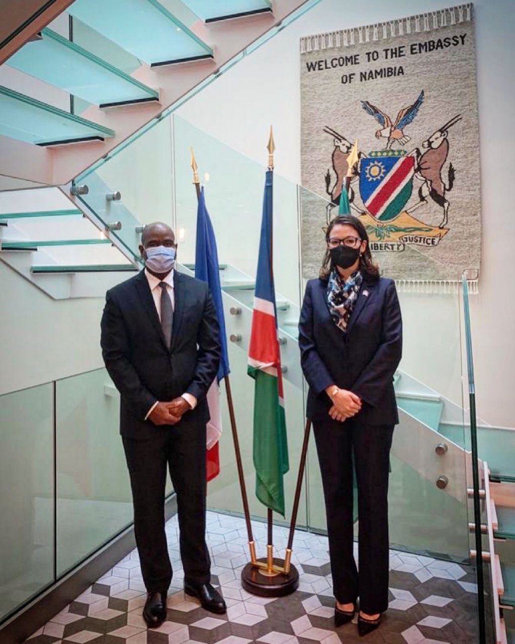 Rankont ak Anbasadè, Delege pèmanan&nbsp;#Namibi